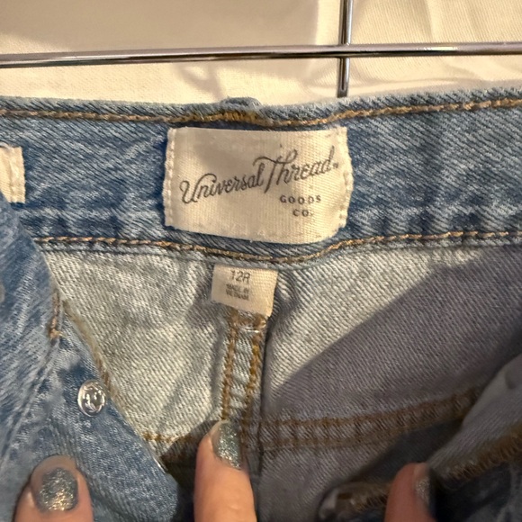 Universal Thread Light Blue Denim Painter’s Pants - Picture 3 of 7